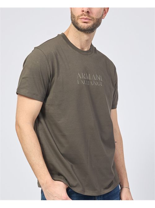 Armani Exchange Cotton Crewneck T-shirt ARMANI EXCHANGE | XM000553-AF10334U8120